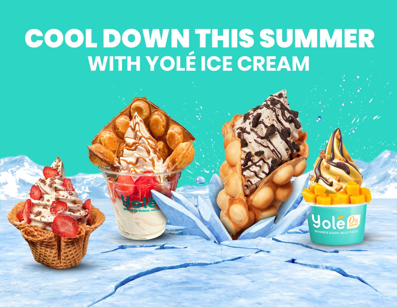 Cool Down This Summer with Yolé Ice Cream!